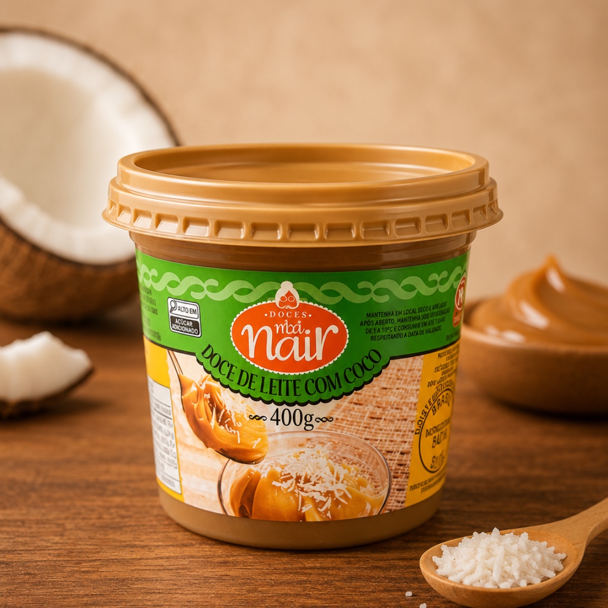 Doce de Leite com Coco