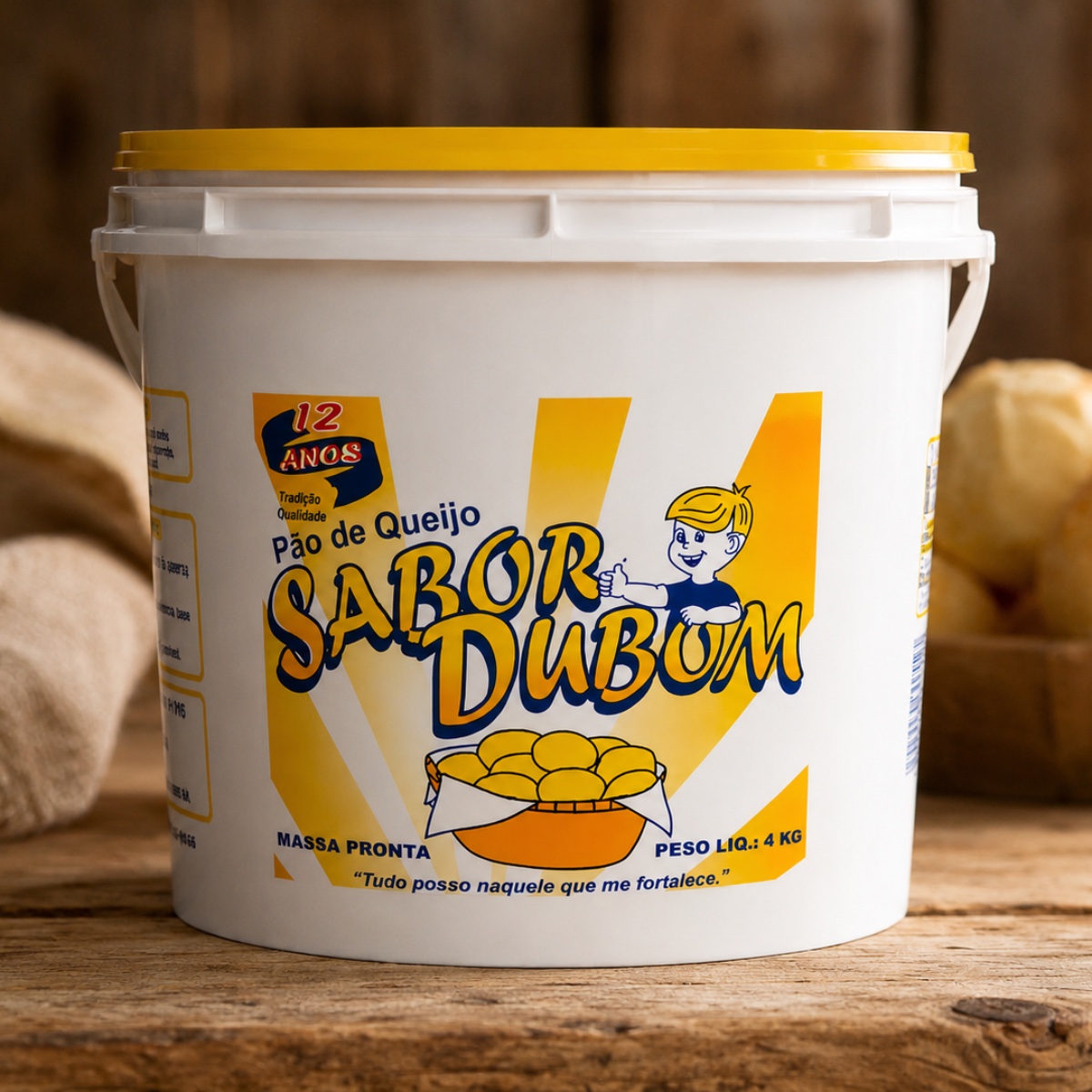 Pão de Queijo Sabor Dubom
