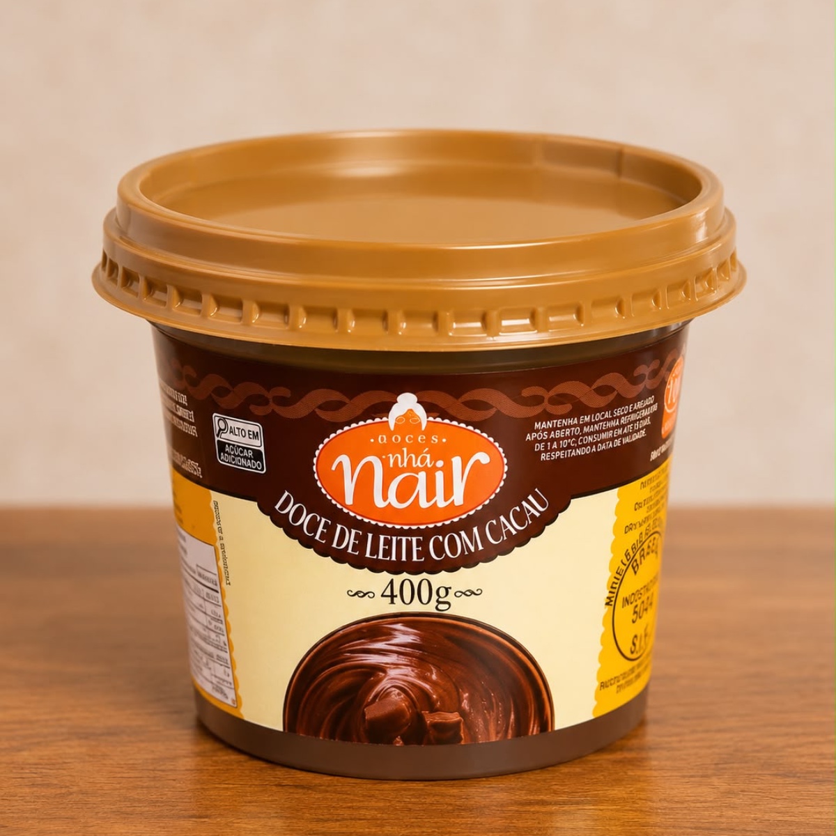 Doce de leite com chocolate